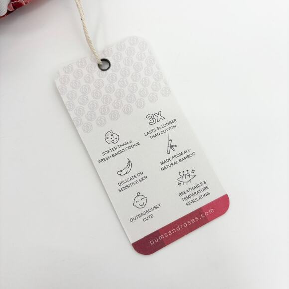 NEW Bums and Roses Mama Maxi Dress L Tiered Smocked Ruffle Floral Natural Bamboo - Picture 9 of 9